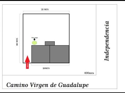 Terrenos Alquiler Santiago Del Estero DUEO Alquila predio de 25x 70 (con mejoras) )ideal canchas, vivero o patio de comidas.