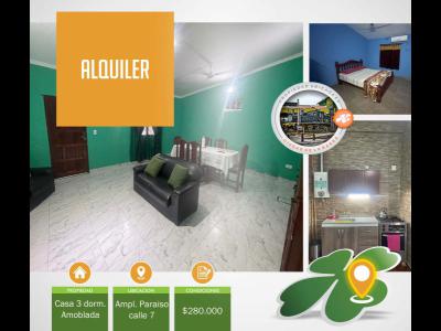 Casas Alquiler Santiago Del Estero Casa AMOBLADA Completa LB